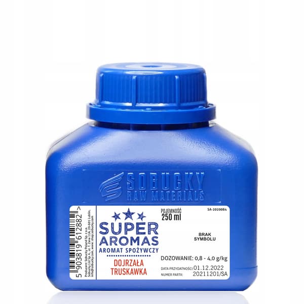 Super aromit Ruoka-aromi Kypsä mansikka 250 ml