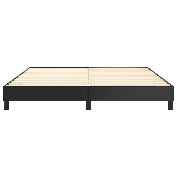 vidaXL sengestel sort 160x200 cm kunstlæder