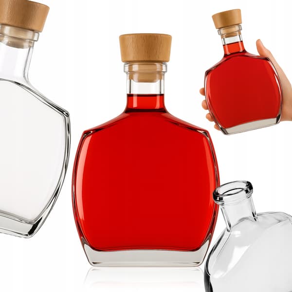 CARAFFA 500 ml pullo korkilla