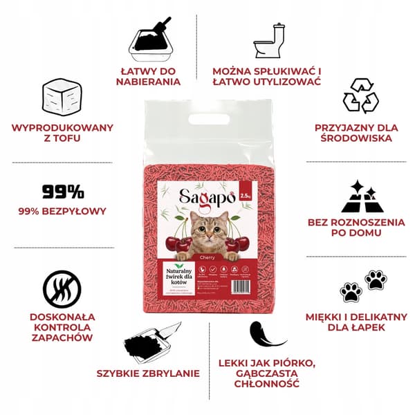 Sagapo Körsbärsgrus
