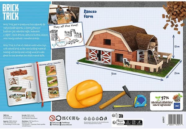 Trefl Brick Trick Ranczo Ceramic Blocks (61917)