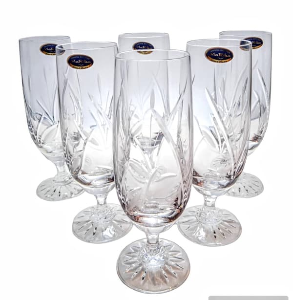 Krystalølglas 330 ml Frosne blade