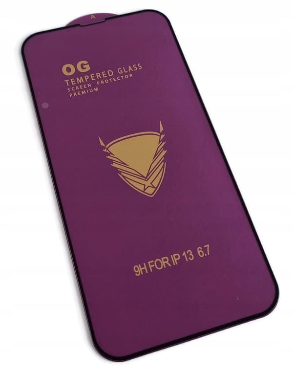 OG helt härdat glas för Apple iPhone 13 Pro Max / 14 Plus