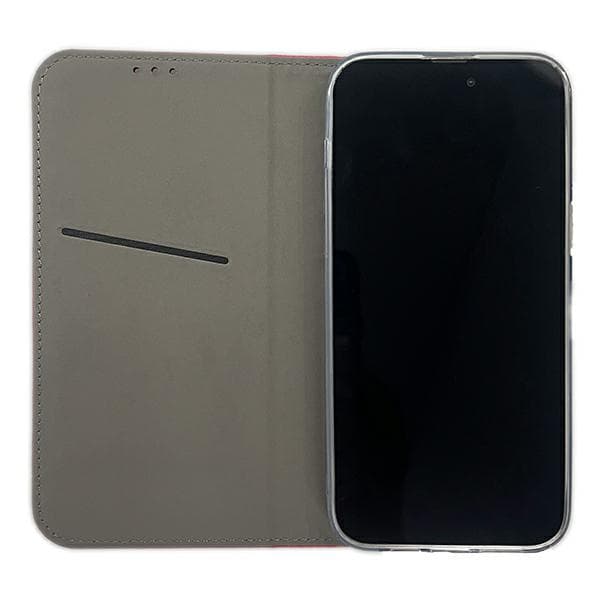 Smart Magnet-bokfodral för Infinix Note 40 rött