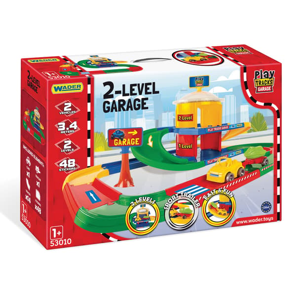 Legebanegarage Garage i 2 niveauer