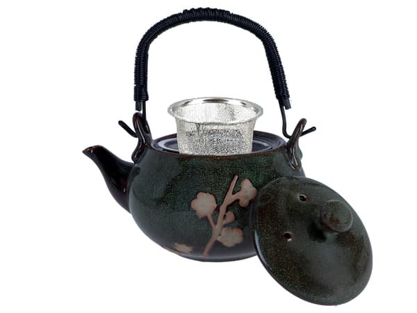Keramisk elkedel med infuser