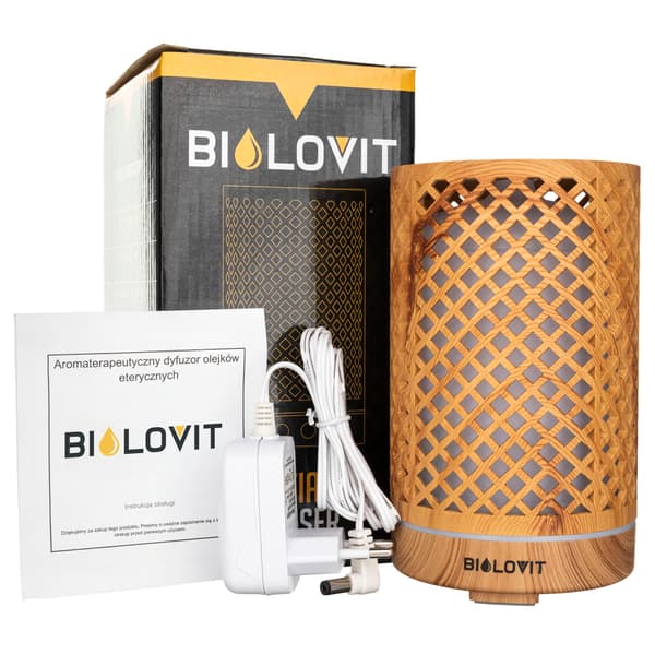 Bilovit ultraljudsdiffusor för eteriska oljor