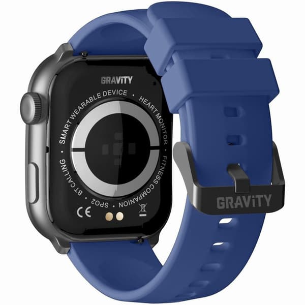 Smartklocka unisex Gravity GT28-3 - Bluetooth-samtal, extra rem (sg037c)