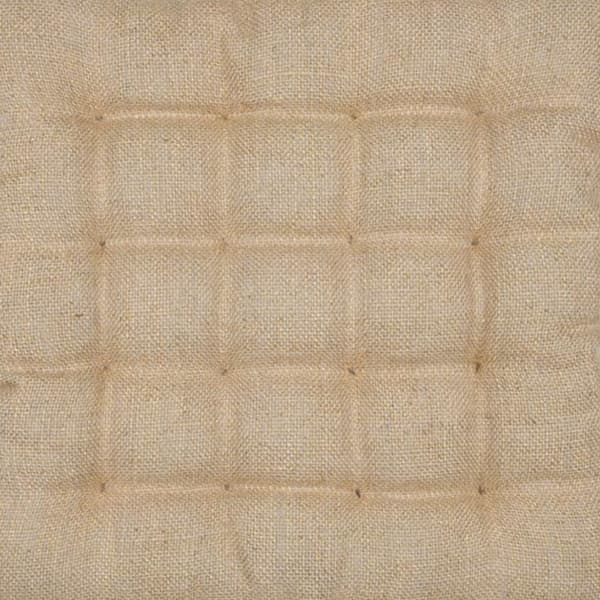 Beige jutedyna JOSEPHA 38x38 cm