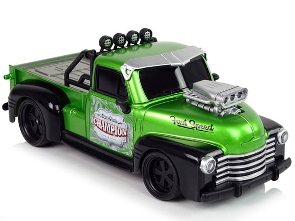 Fjärrstyrd bil 1:18 Grön pickup
