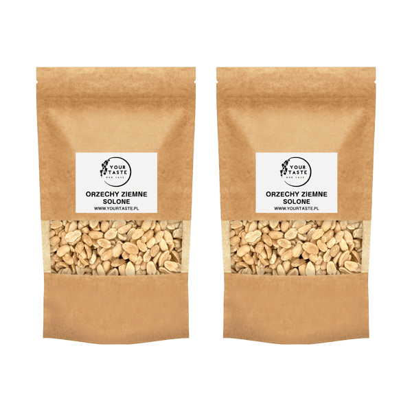 Saltede jordnødder 1 kg