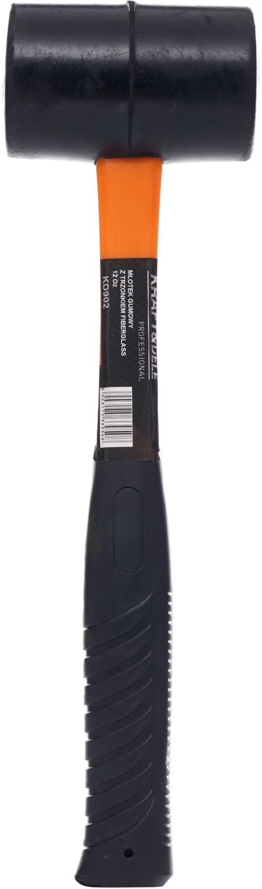 Gummihammare med glasfiberhandtag 12 oz KD902