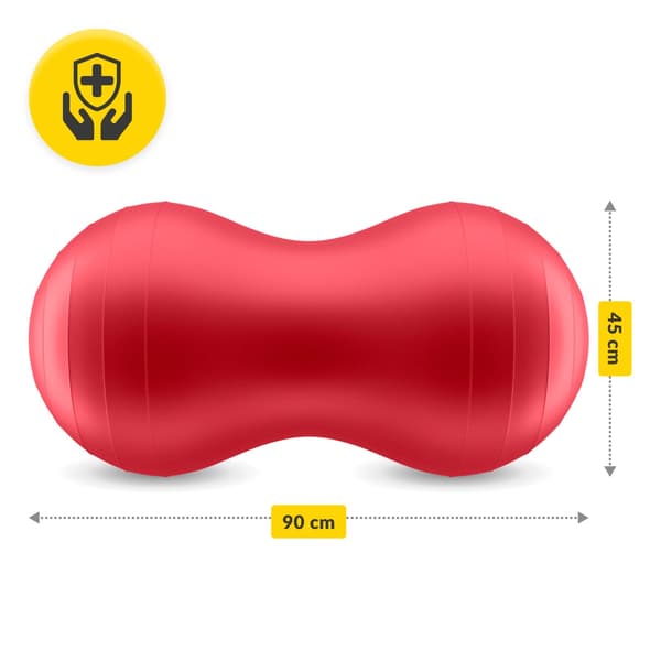 4FIZJO PEANUT Træningsbold Rød