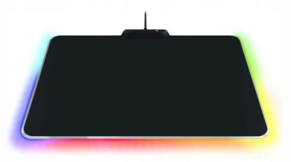 GAMING MUSEMÅTTE TIL RGB-GAMERE 35X25CM SORT XXL