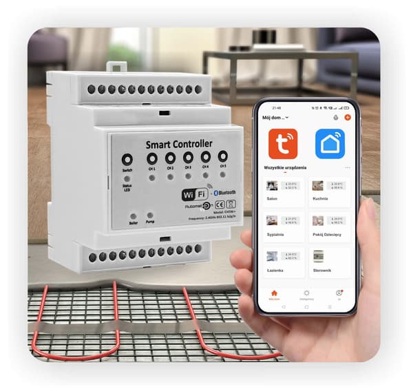 Tuya Wi-Fi gulvvarmestyring