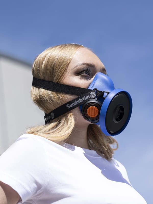 Sundström SR 100 Silikon M skyddshalvmask