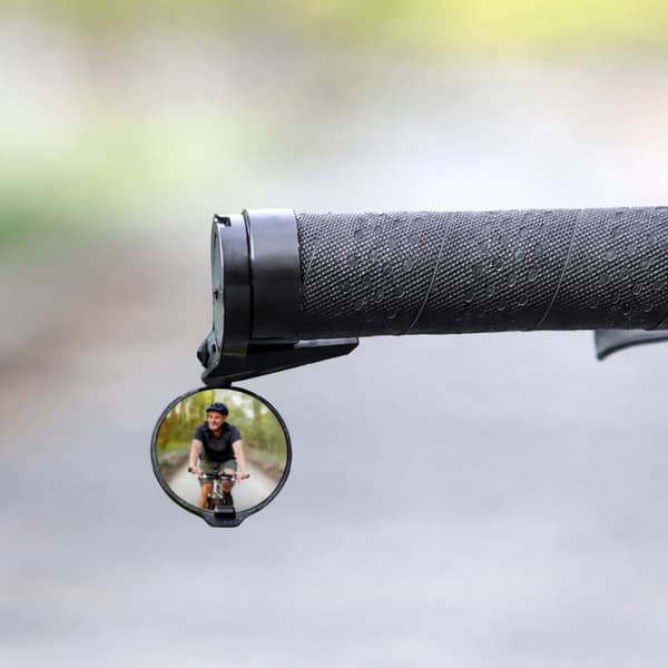 Mini backspegel för cykel, 360° vridbar, fällbart styre