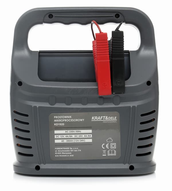 mikroprocessor-ensretter 12V/24V 60-200Ah KD1920