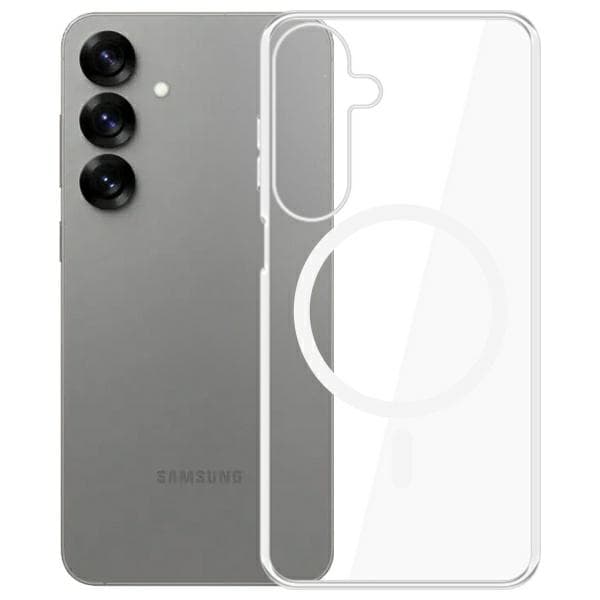 3MK MagCase för Galaxy S25, Transparent för Magsafe