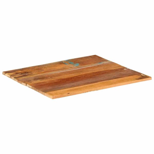 vidaXL rektangulær bordplade 60x70 cm 15-16 mm genbrugstræ
