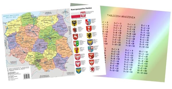 Dubbelsidigt A3-skrivbordsunderlägg