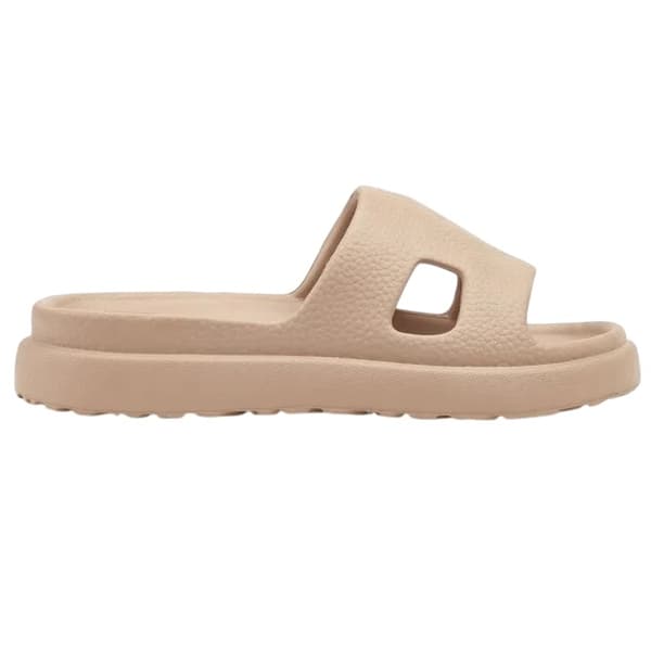 Damflip-flops i brunt skum, 40/41