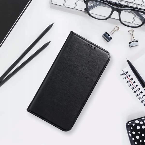 Flip cover til Samsung a50 sort + 9H GLAS