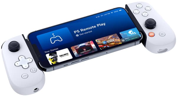 Gamepad Backbone One Mobil Gaming Controller til iPhone PlayStation Edition Hvid (BB-02-WS)