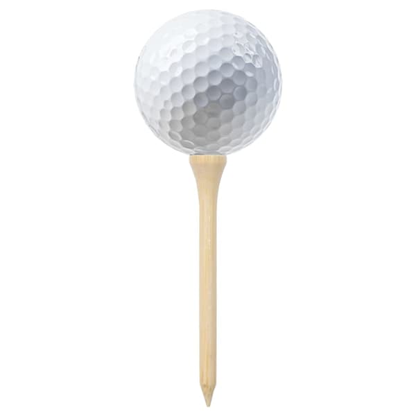 vidaXL golftees 1000 stk. 83 mm bambus