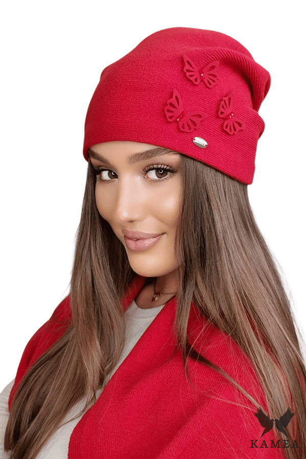 MARAM damehat, rød