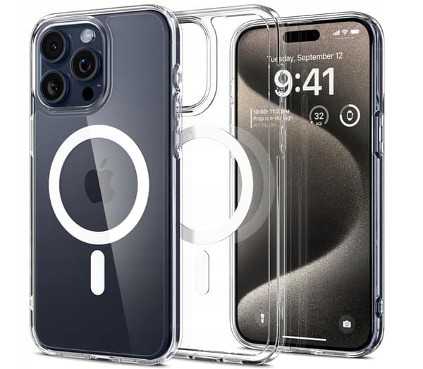 ETUI til iPhone 14 Pro til MagSafe MAT MAT ETUI + 9H skærmglas