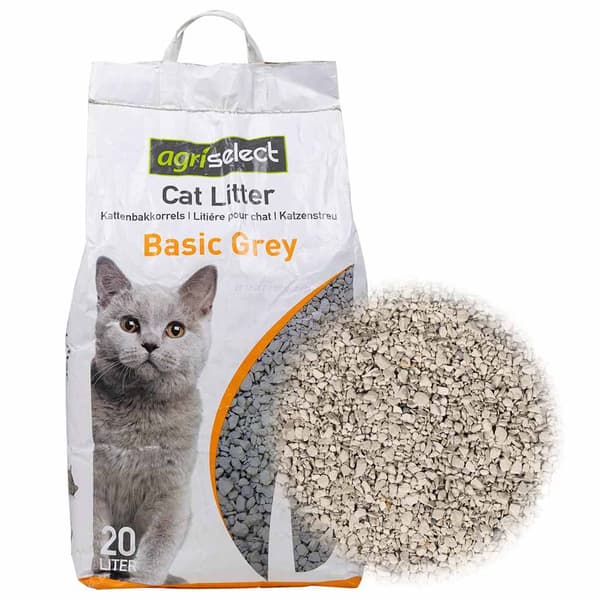 vidaXL Groft Bentonit Kattegrus 20 l