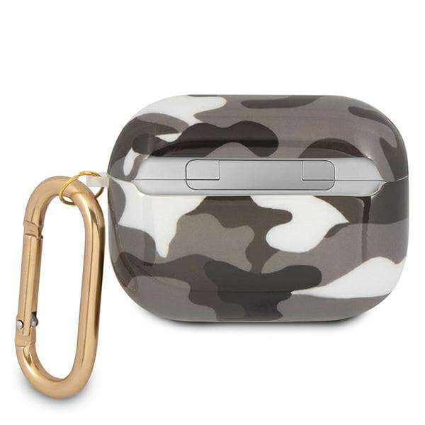 Guess Camo Collection-etui til AirPods Pro, sort