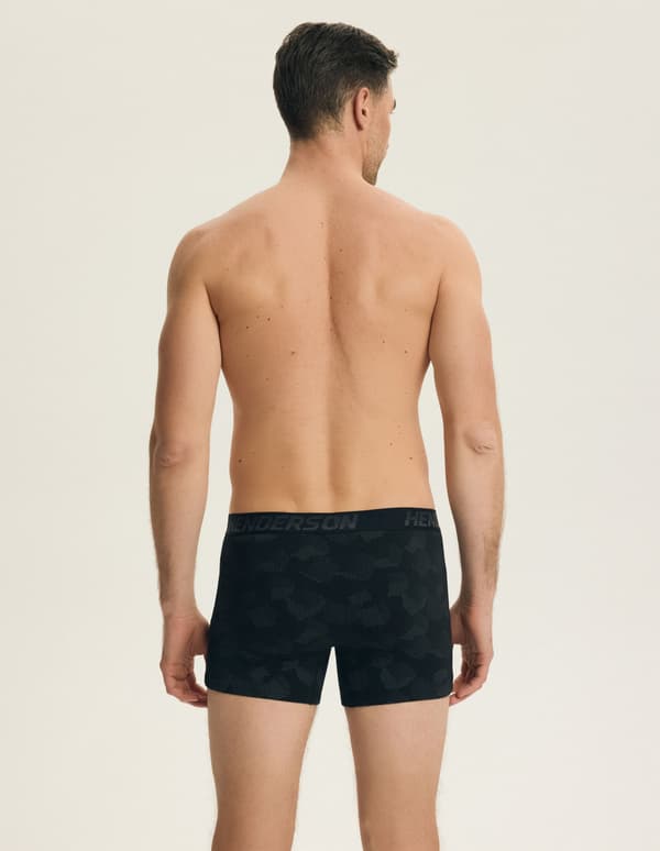 Henderson Bench 3-pak boxershorts | sort, grå L