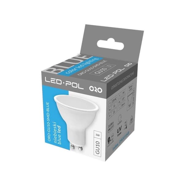 ORO-GU10-SMD-RED pære
