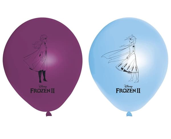 Frozen 2 ilmapalloa 28 cm 8 kpl