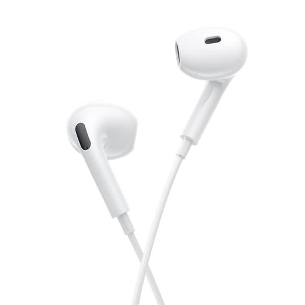 USB-C Kablede In-Ear Hovedtelefoner - Hvide