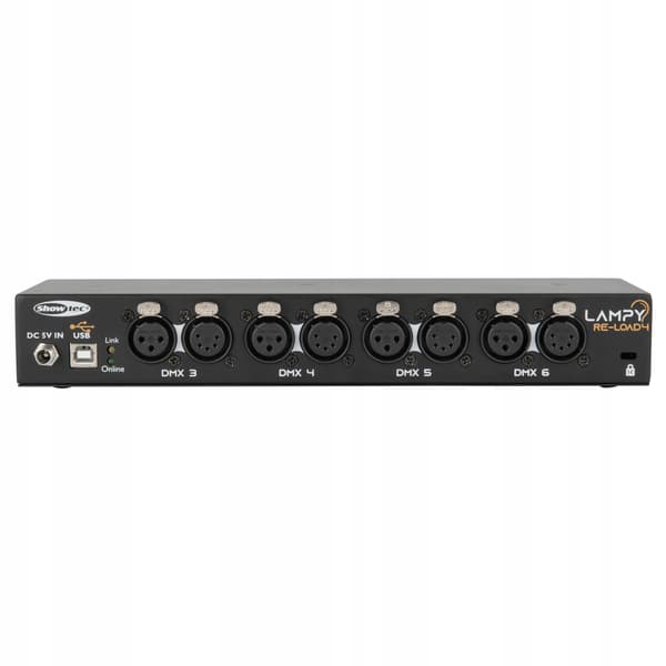 Showtec Re-Load 4 lamper - DMX Splitter