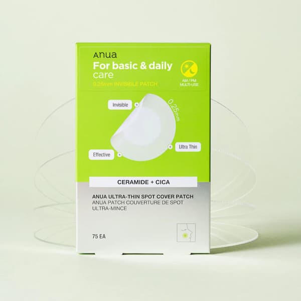 Anua - Ultratunna prickskyddsplåster - 75 st