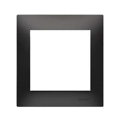 Enkeltdobbelt premium-ramme IP20 / IP44, matsort Simon54