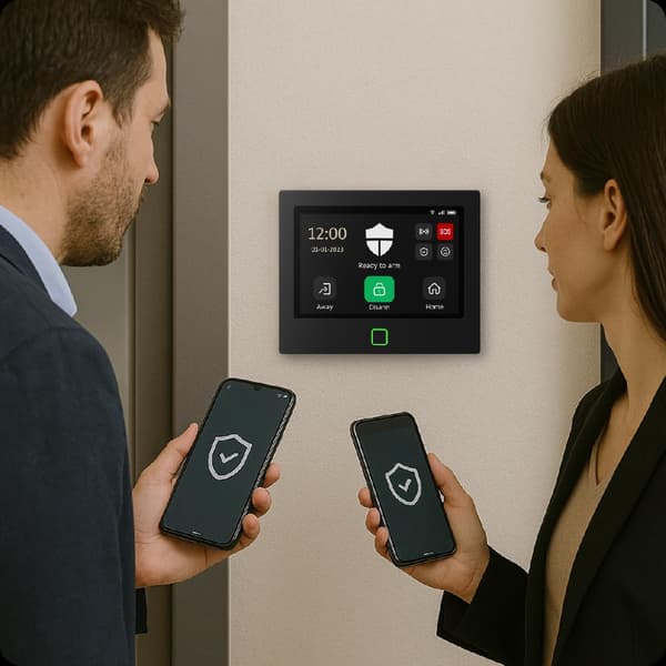 H700 WiFi + 4G Tuya Smart Alarmsystem