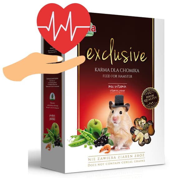 Alegia - Exklusivt hamsterfoder 300g