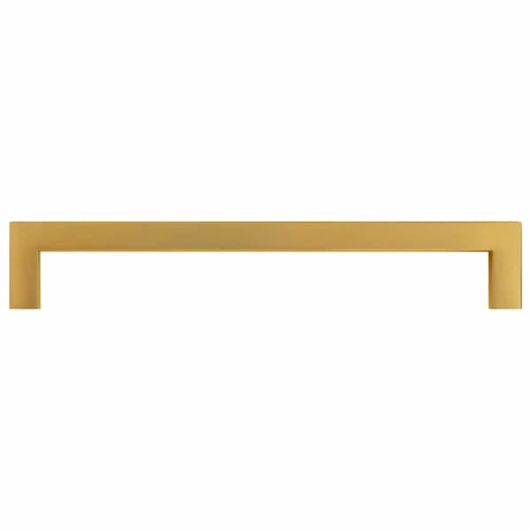 vidaXL skabsgreb, 5 stk., guld, 192 mm, rustfrit stål