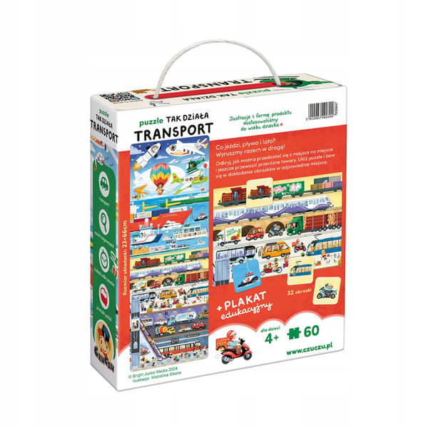 CzuCzu-pussel Hur transport fungerar