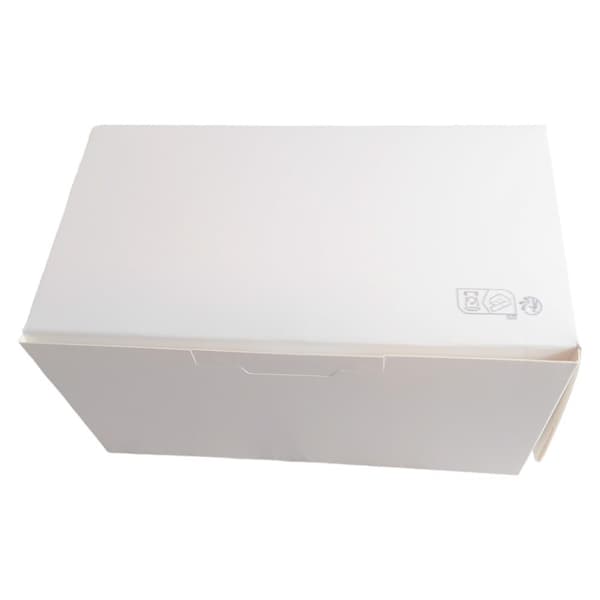 Konfektyrlåda 20x11x11cm vit 25 st munkar/kakor