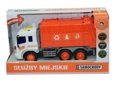 Kommunal servicecontainer med drivning 1:16 30cm