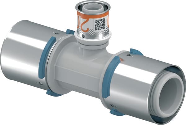 Reduktions-T-stykke ppsu 40-20-40 Uponor S-Press