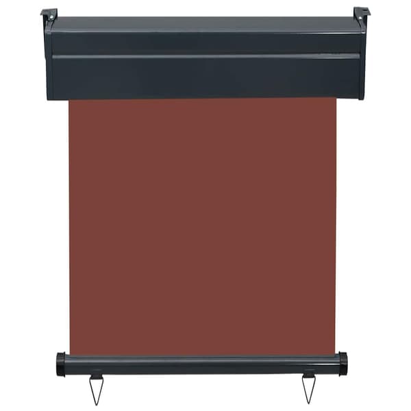 vidaXL sidemarkise til balkon 60 x 250 cm brun