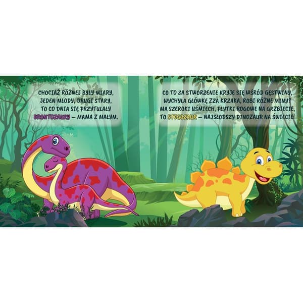 Glada dinosaurier. Dikter. Barnbok. Inbunden. 10 sidor.