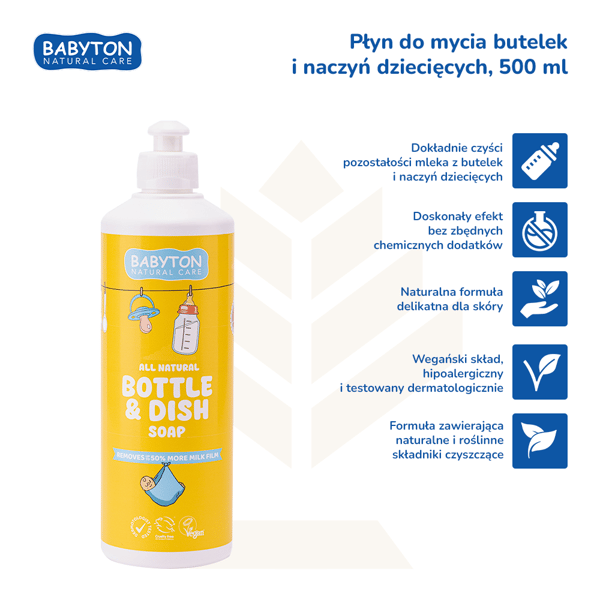 Babyton Nappflaska och Diskmedel - 500 ml